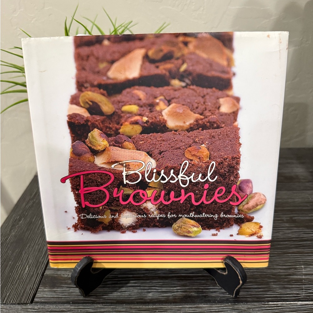 Cookbook Hardcover Blissful Brownies Recipes Luxurious Brownie Recipes